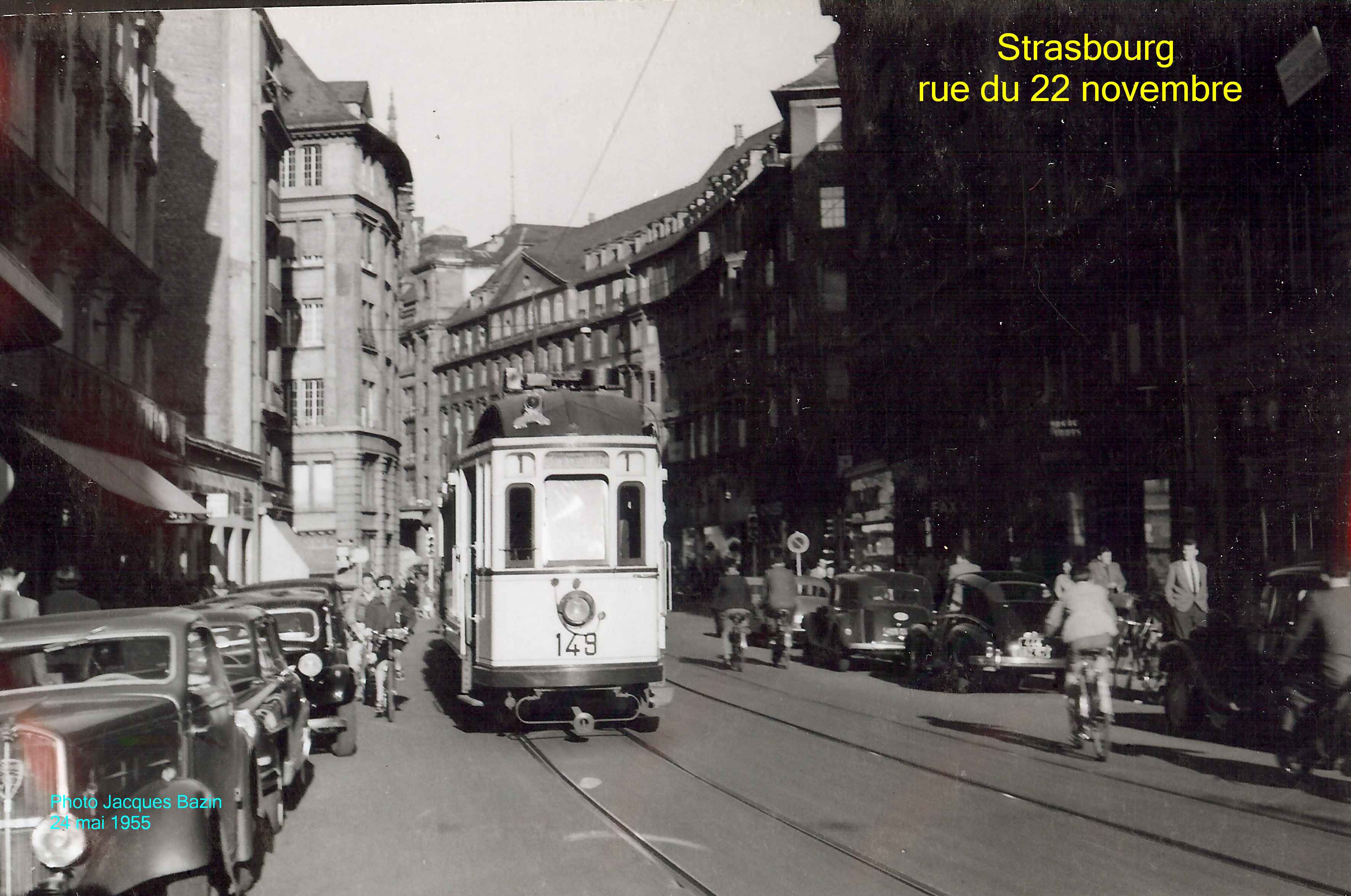 Motrice n� 149, Rue du 22 Novembre.